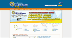 Desktop Screenshot of narotama.ac.id